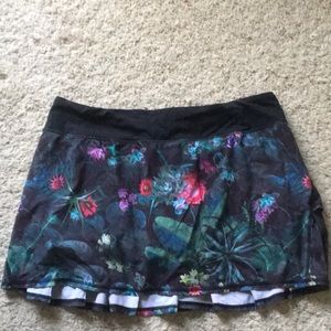 Lululemon Pace Rival running skirt